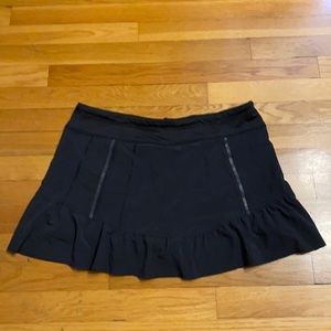 Athleta black sport skort. Size 12.